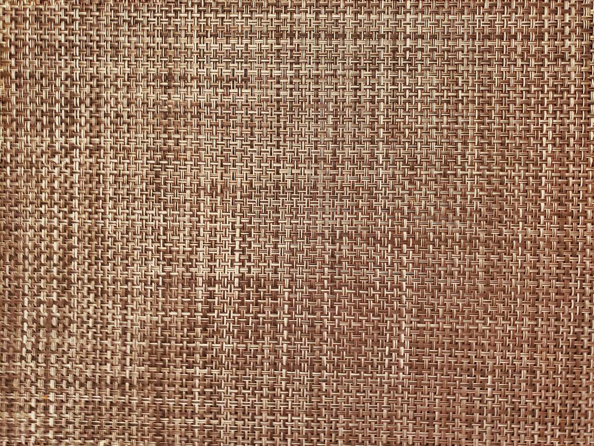 home decor brown and beige striped textile linen